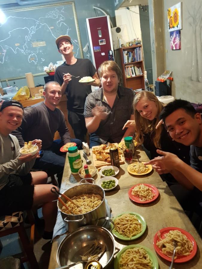 Hotel Backpackers' House Pusan Zewnętrze zdjęcie