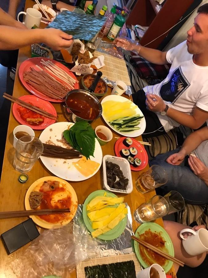 Hotel Backpackers' House Pusan Zewnętrze zdjęcie